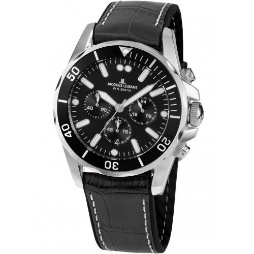 Jacques Lemans 1-2091A Liverpool chrono 43mm 20ATM